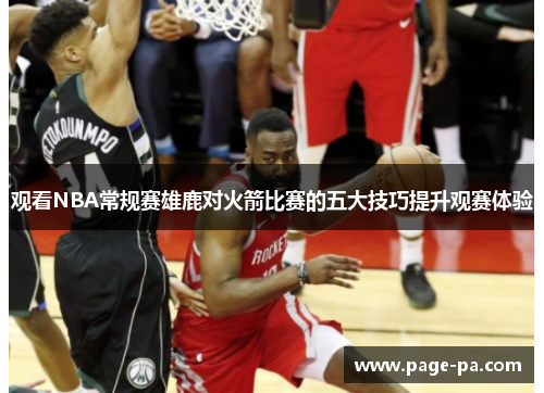 观看NBA常规赛雄鹿对火箭比赛的五大技巧提升观赛体验