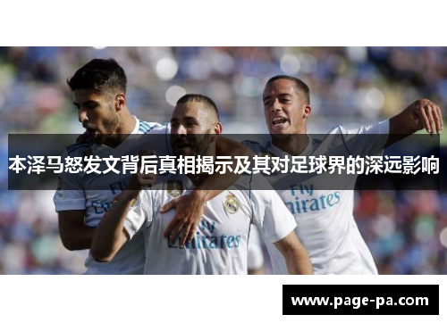 本泽马怒发文背后真相揭示及其对足球界的深远影响